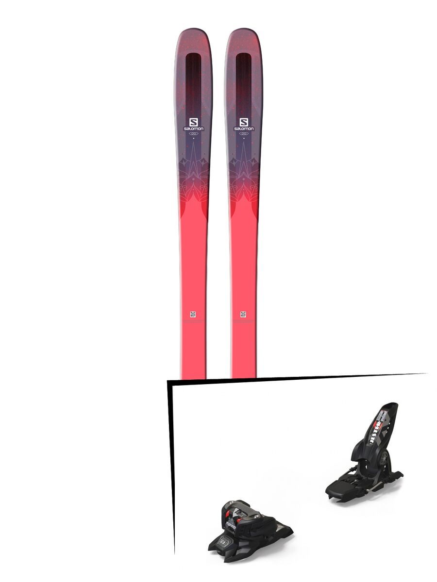 Set: Salomon QST Myriad 85 2018 + Marker Jester 16 ID black - Bild 1