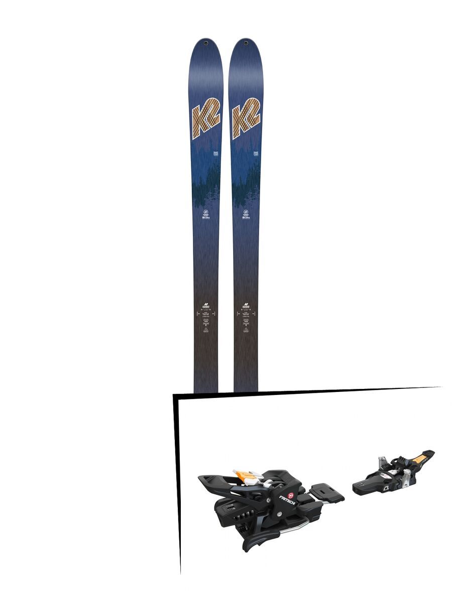Set: K2 SKI Wayback 82 ECOre 2018 + Fritschi Tecton 12 - Bild 1