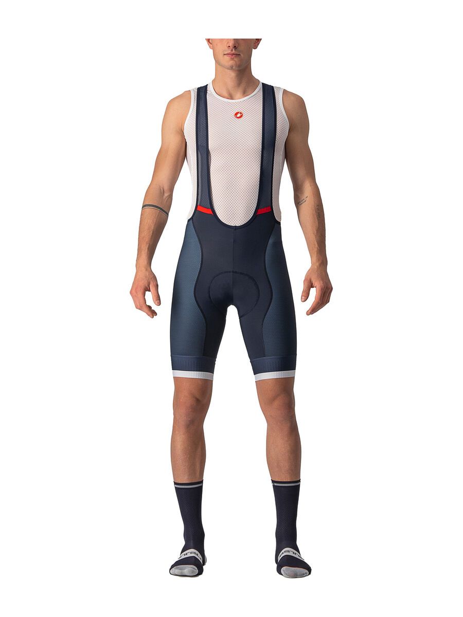Castelli Competizione Kit Bibshort, savile blue/silver gray - Bild 1