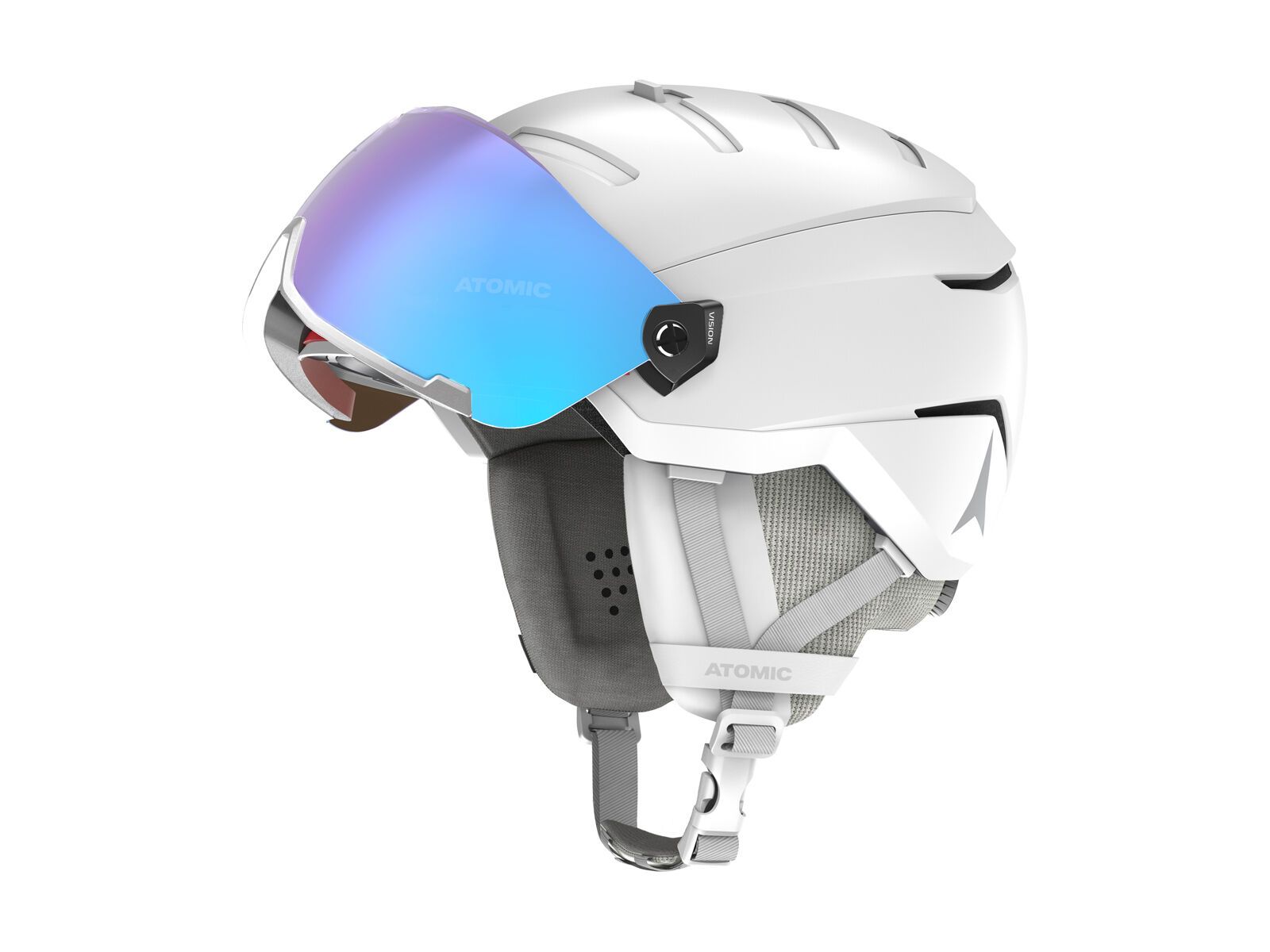Atomic Savor GT Visor Stereo, white - Bild 1