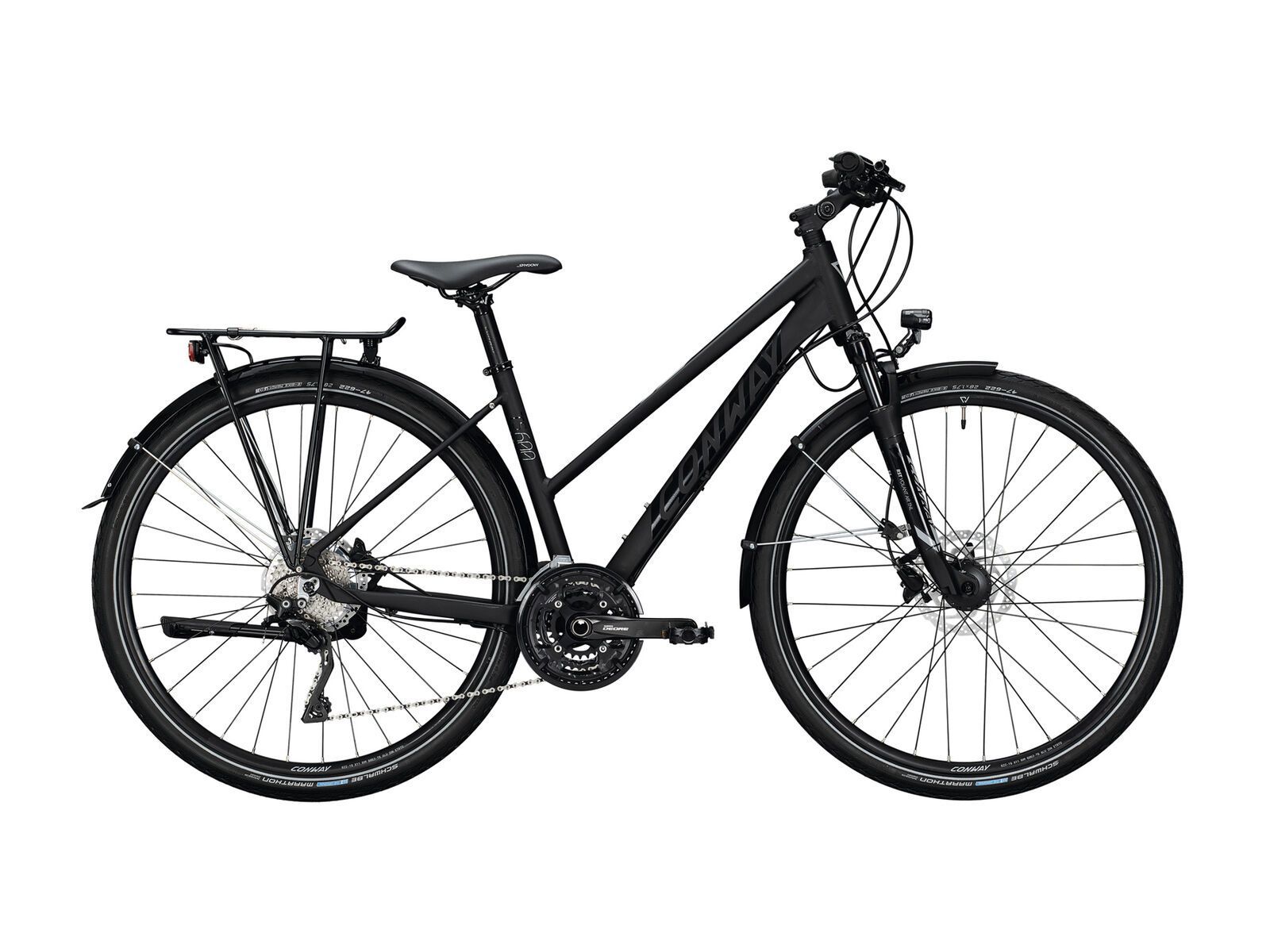 Conway TS 600 Trapez, black matt/black - Bild 1