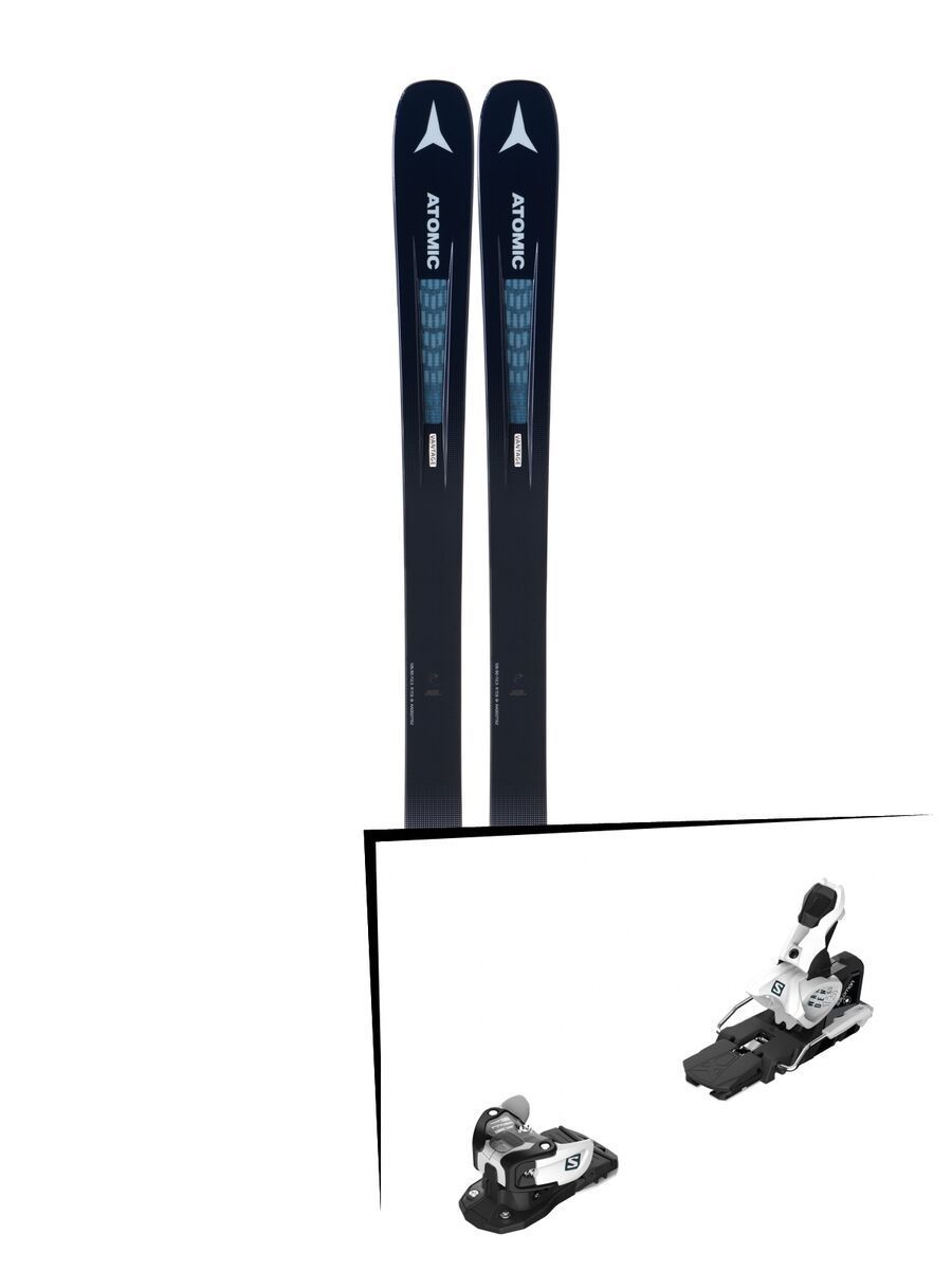 Set: Atomic Vantage 90 TI W 2019 + Salomon Warden MNC 13 white/black - Bild 1