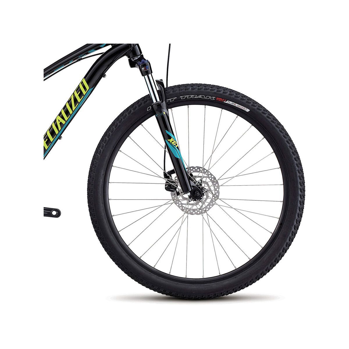 Specialized Jynx 650B, gloss tarmac black/hyper green/turquoise - Bild 2