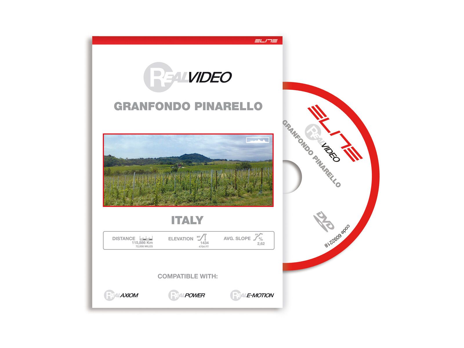 Elite DVD für RealAxiom und RealPower - Granfondo Pinarello - Bild 1