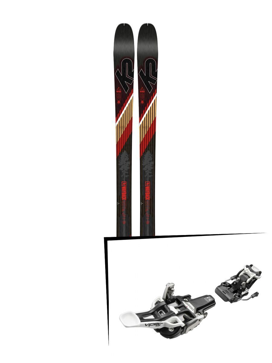 Set: K2 SKI Wayback 80 2019 + Fritschi Diamir Vipec 12 schwarz - Bild 1