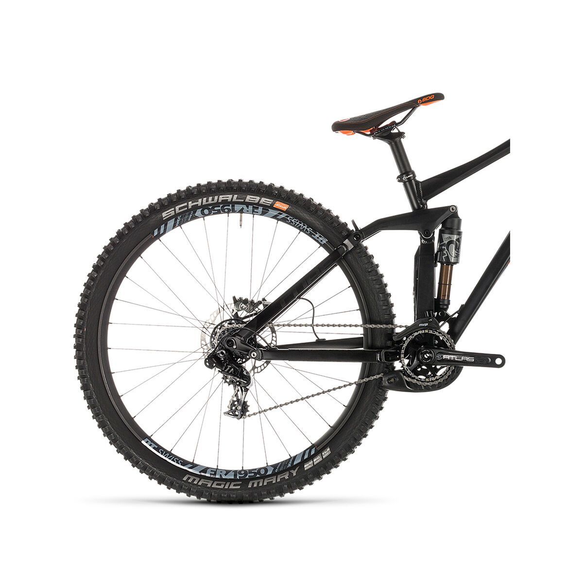 Cube TWO15 SL 29, black´n´orange - Bild 4