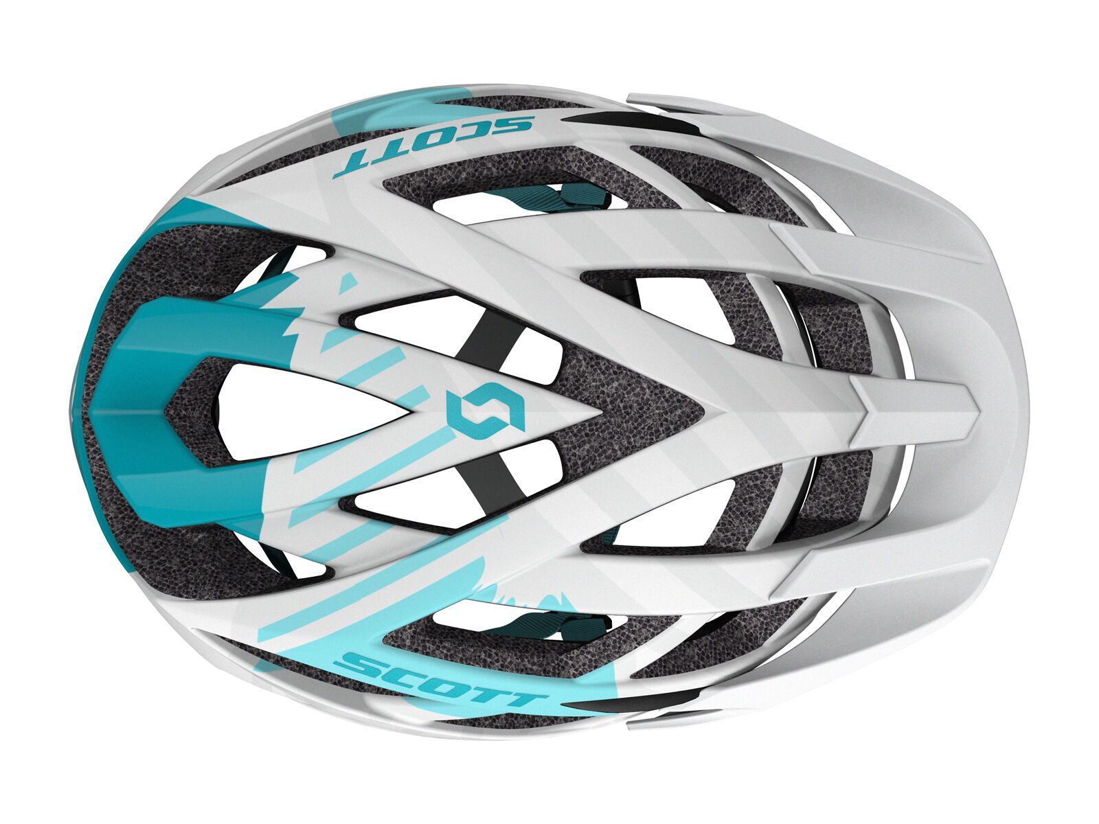 Scott Spunto Helmet, white/blue - Bild 3