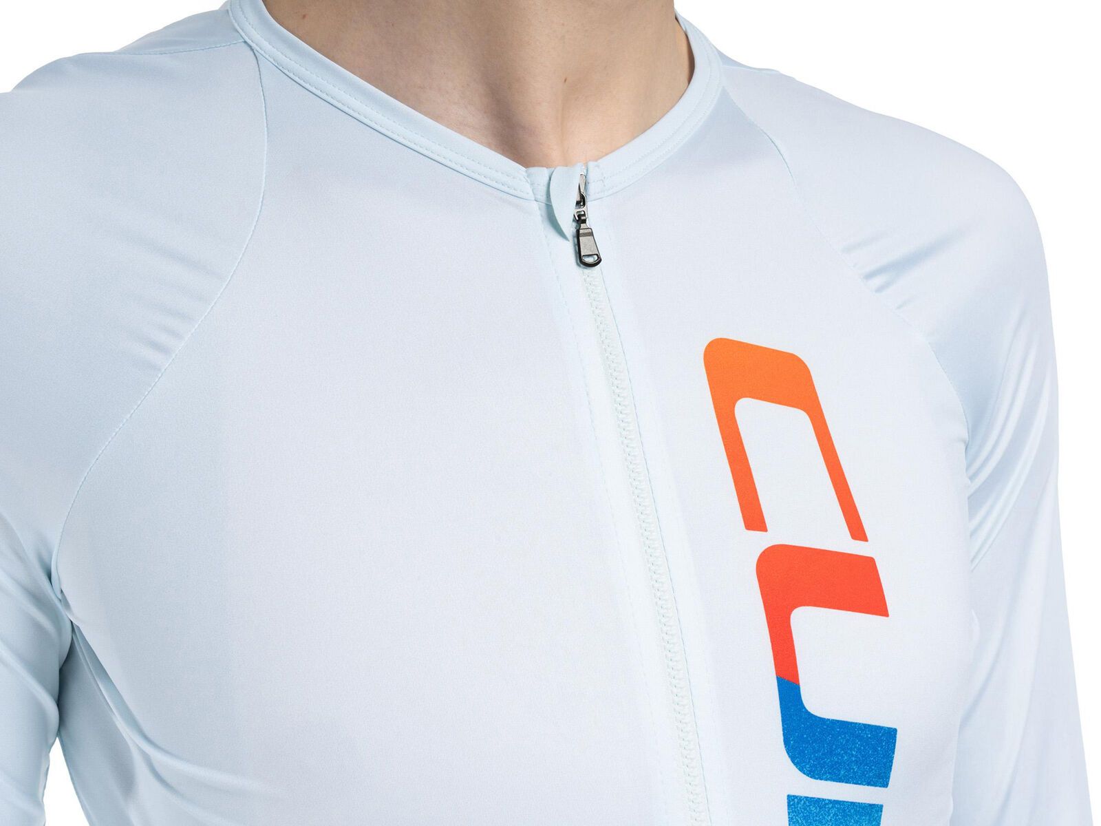 Cube Road/XC UV-Schutz Trikot Teamline langarm, blue - Bild 2