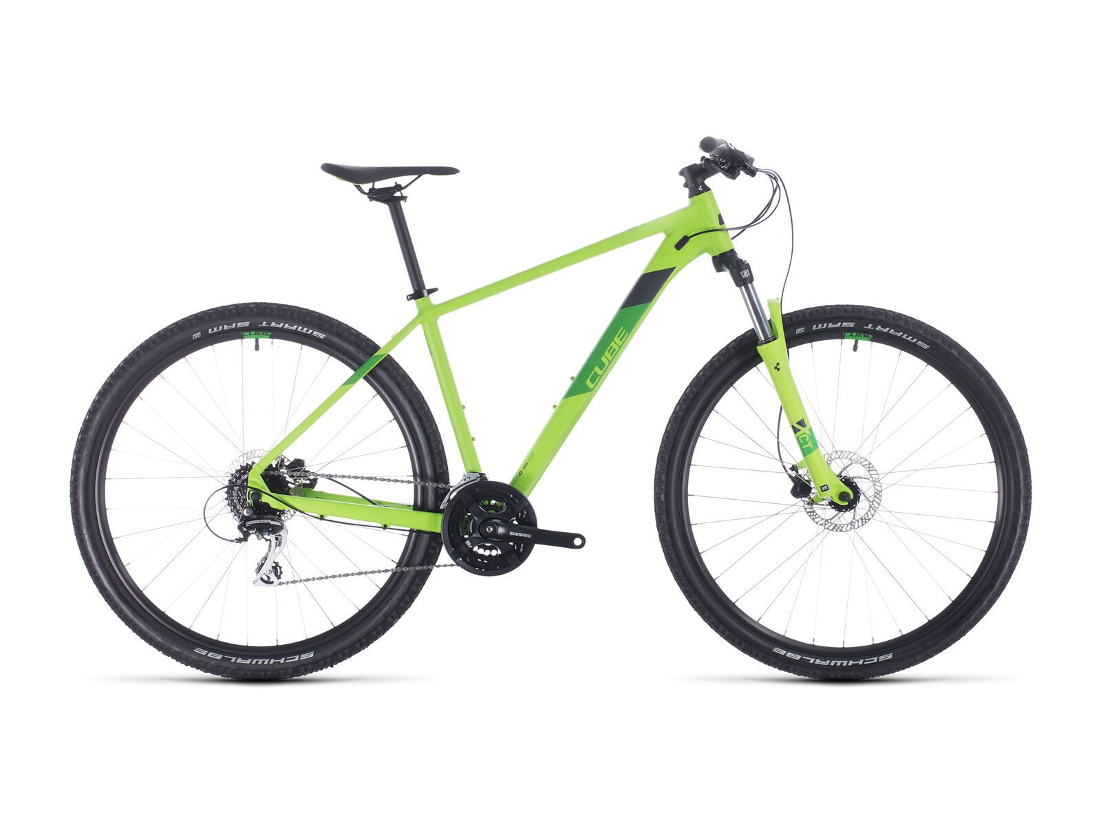 Cube Aim Pro 29, green´n´iridium - Bild 1