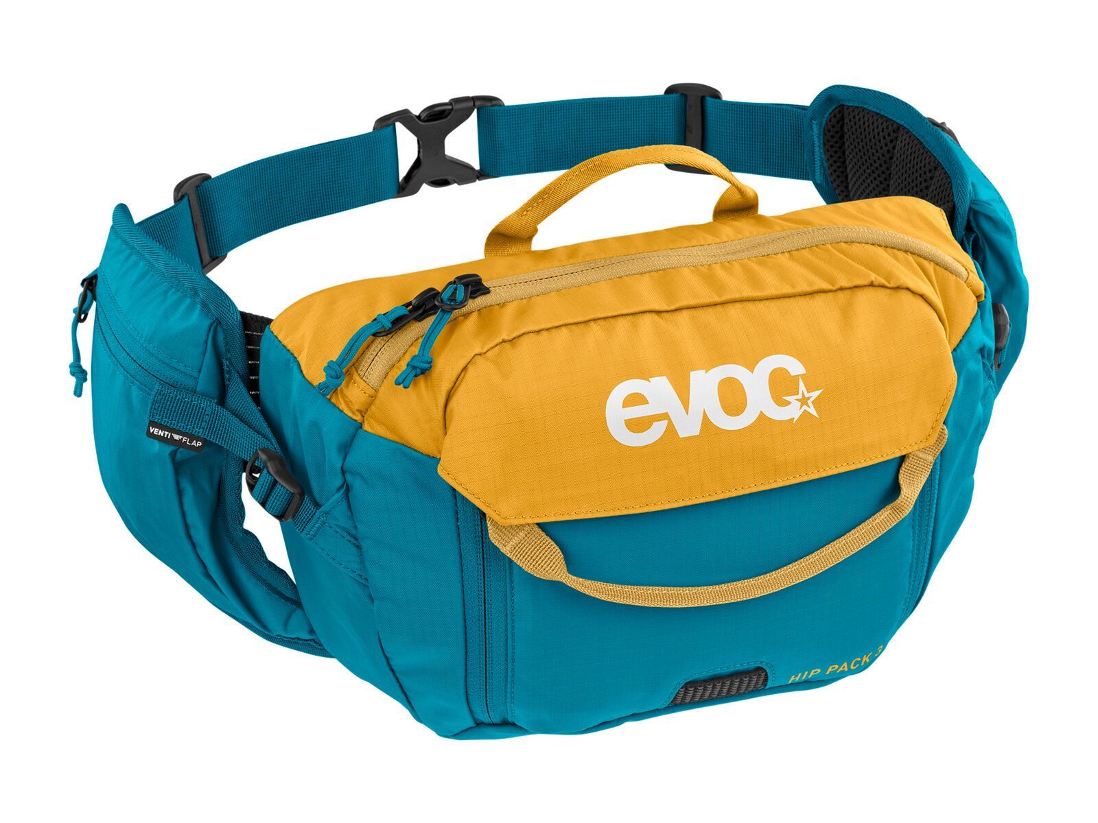 Evoc Hip Pack 3 + Hydration Bladder 1,5, ocean/loam - Bild 2