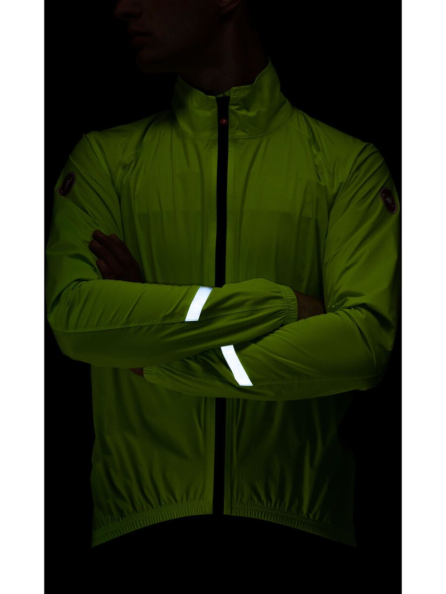 Castelli Emergency 2 Rain Jacket, electric lime - Bild 10