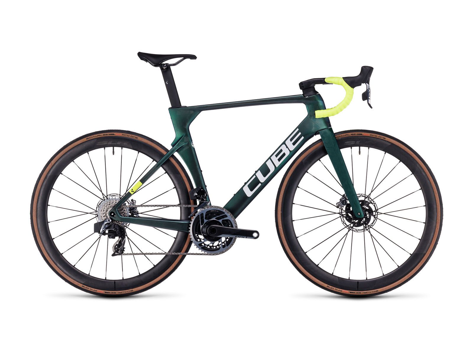 Cube Litening Aero C:68X SLX, goblin´n´yellow - Bild 1
