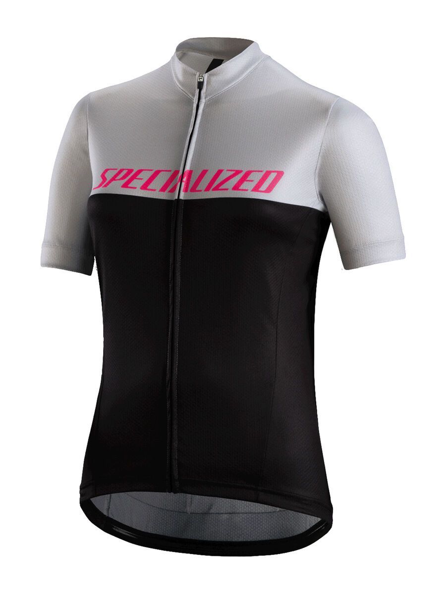 Specialized Women's RBX Comp Logo Team Jersey SS, black/light grey/neon pink - Bild 1
