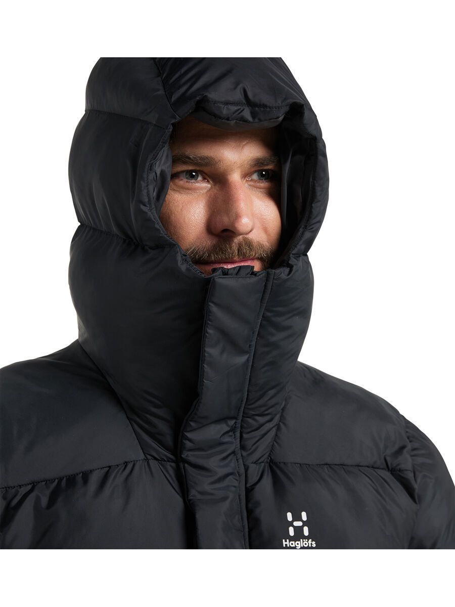 Haglöfs Puffy Mimic Hood Men, true black - Bild 6