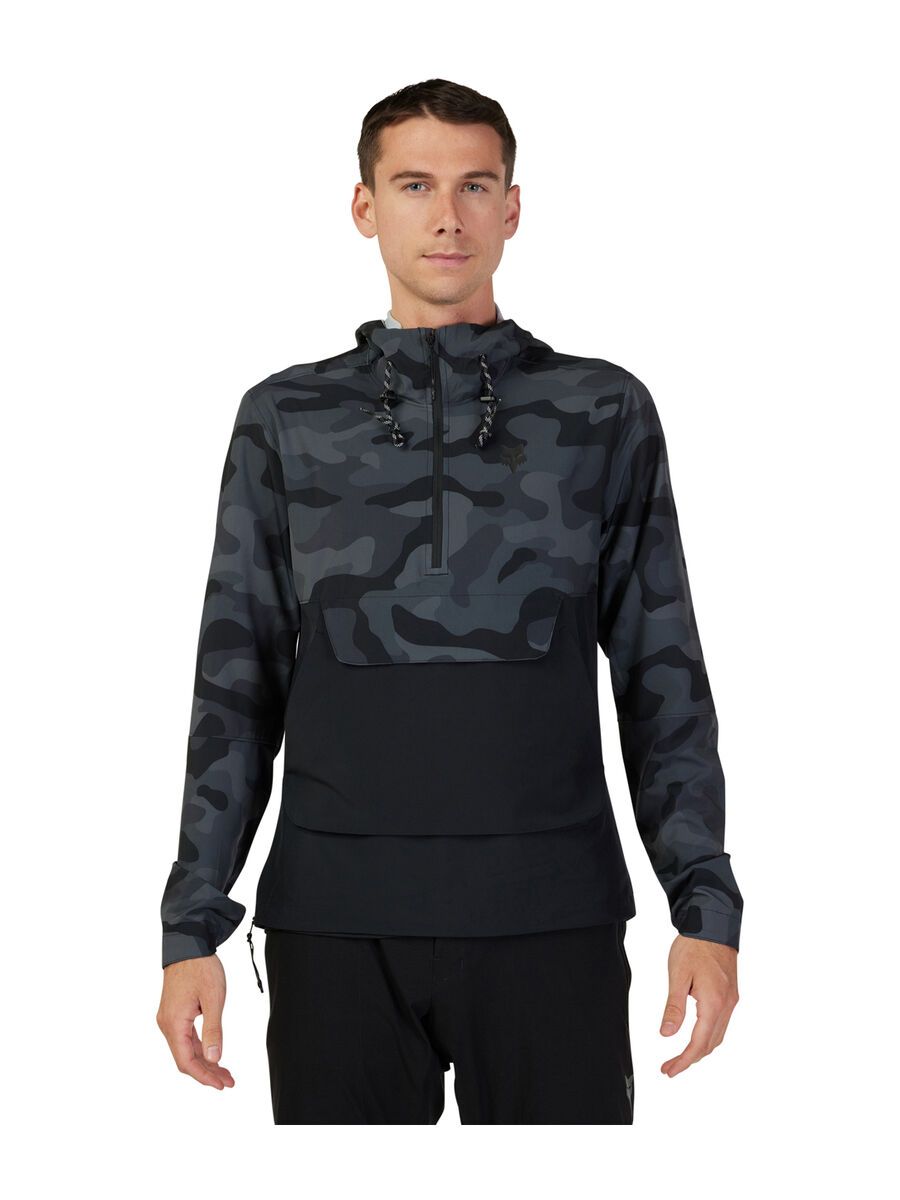Fox Ranger Wind Pullover, black camo - Bild 2