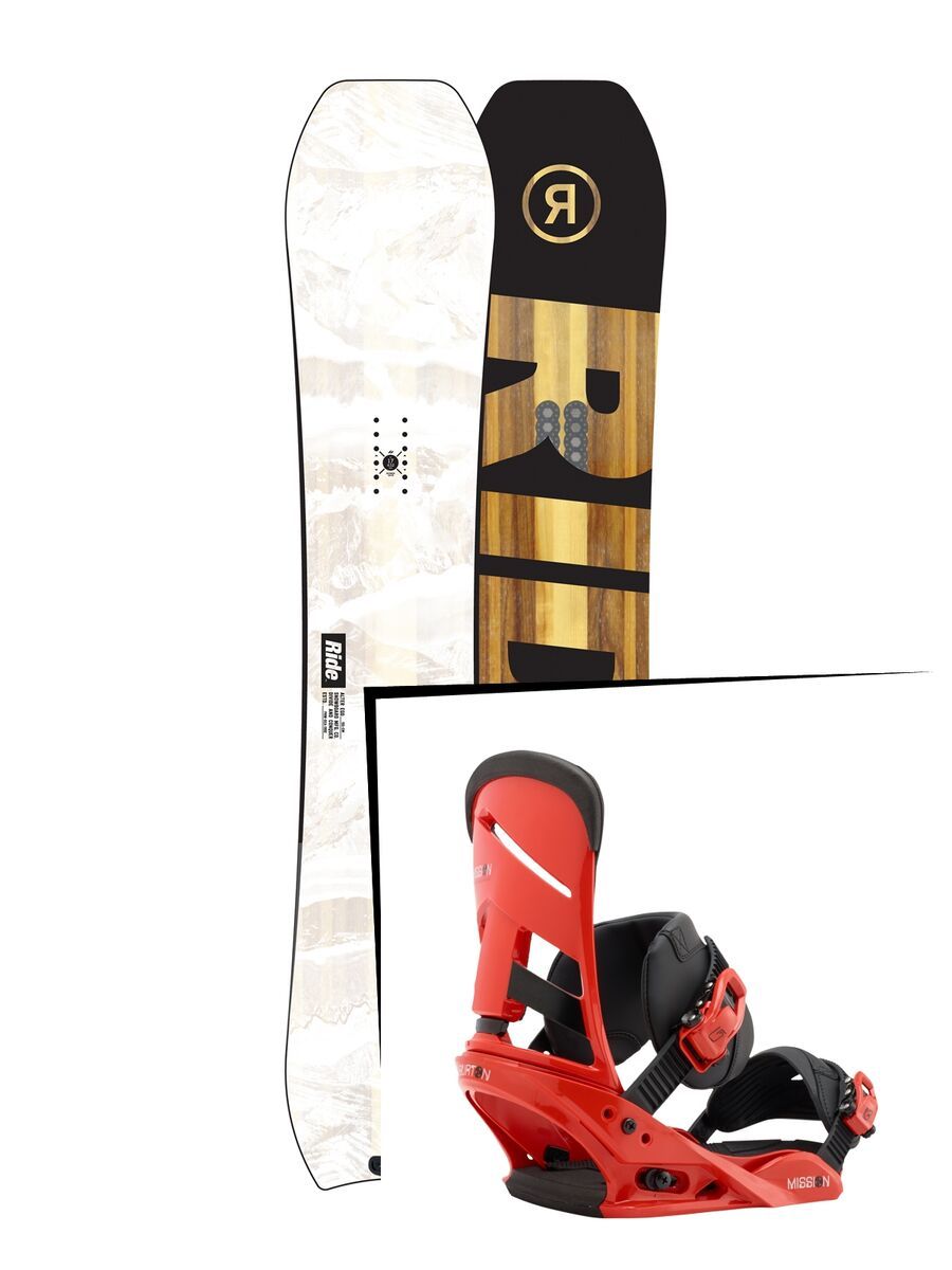 Set: Ride Alter Ego 2017 + Burton Mission (1712888S) - Bild 1