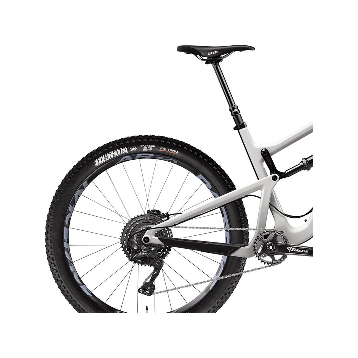 Santa Cruz Hightower C XE 27.5 Plus, gloss cannery grey and blue - Bild 6