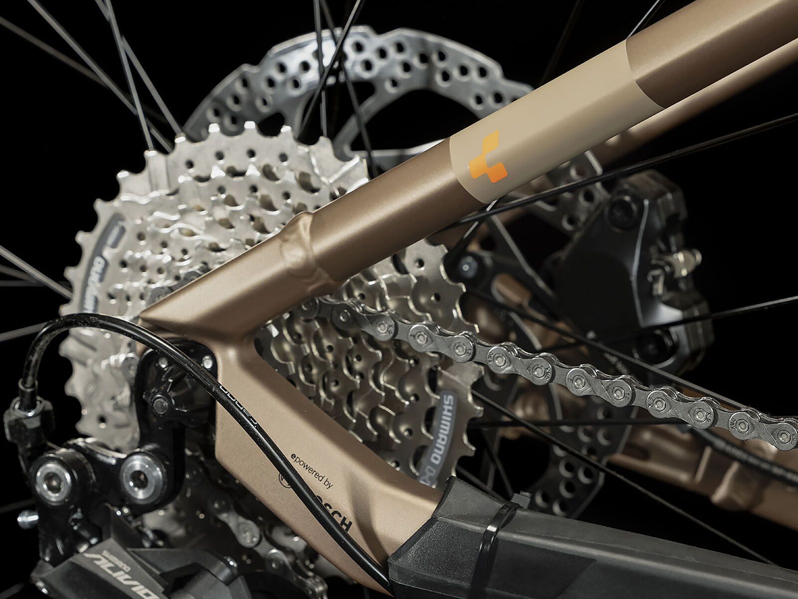 Cube Reaction Hybrid Performance 500 29 Trapeze, metallicbrown´n´orange - Bild 7