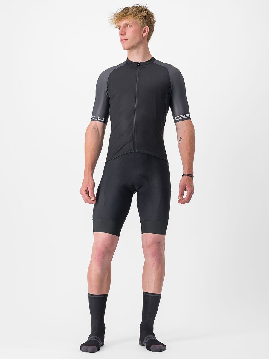 Castelli Entrata VI Jersey, light black/dark gray-ivory - Bild 6