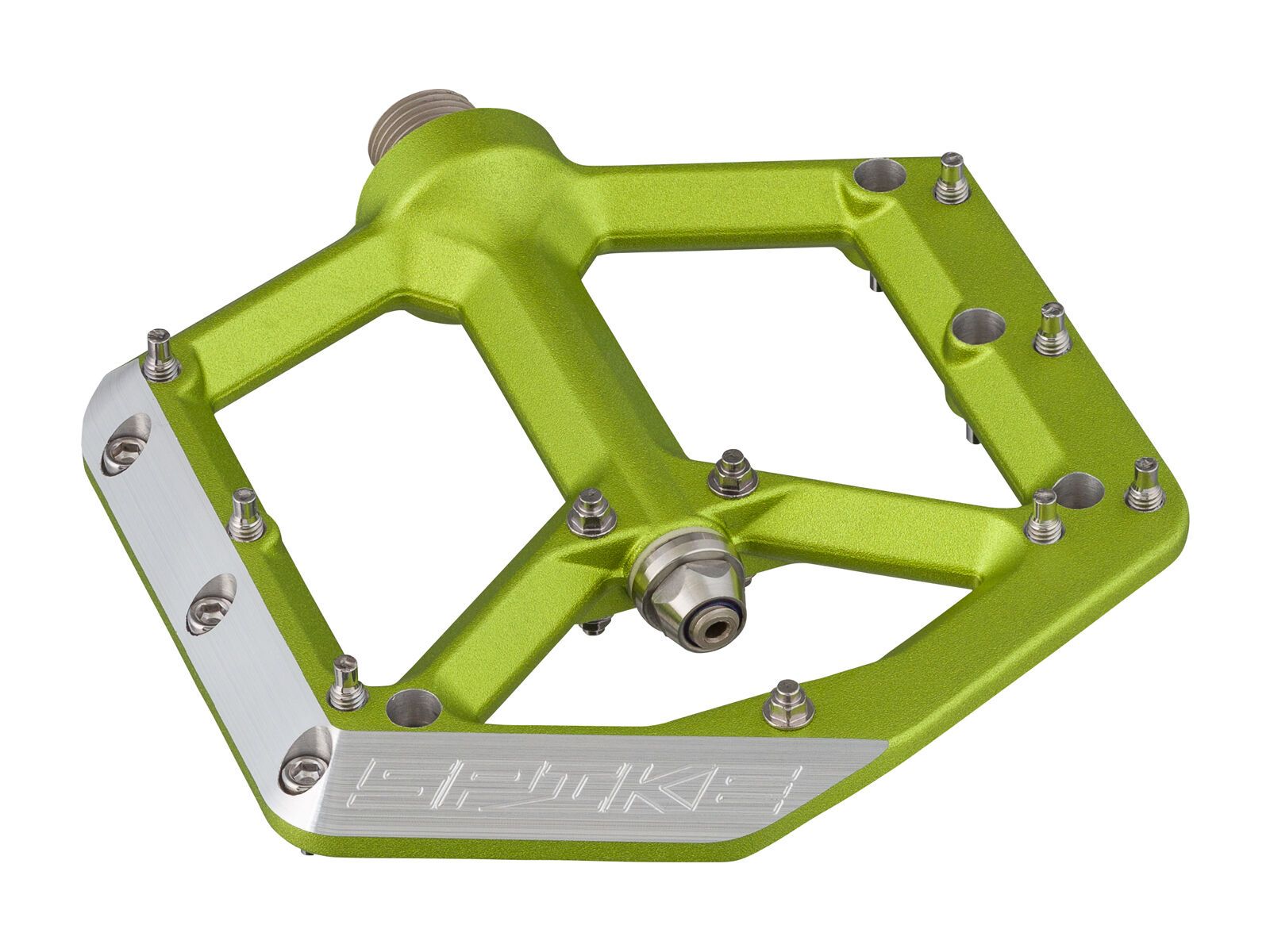 Spank Spike Pedals, emerald green - Bild 1