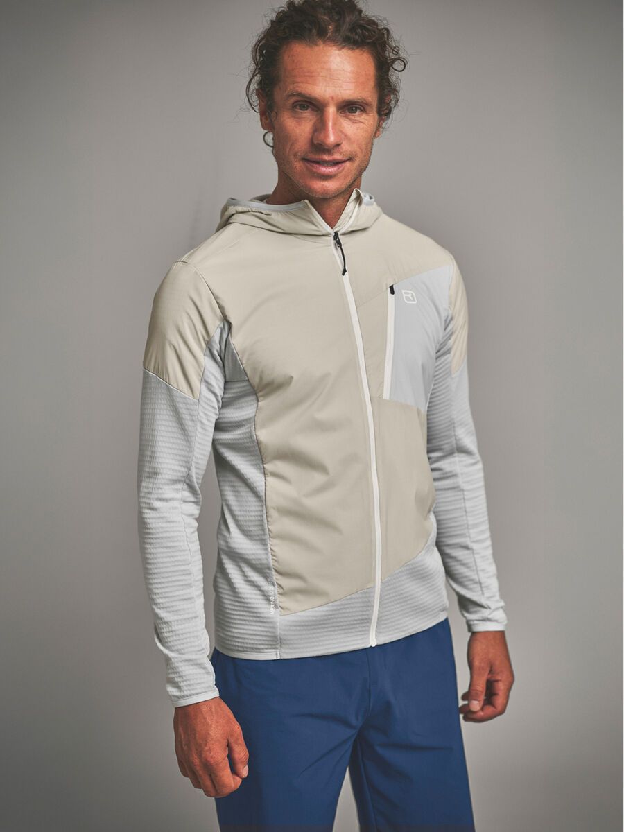 Ortovox Trace Hybrid Jkt M, white tea - Bild 3