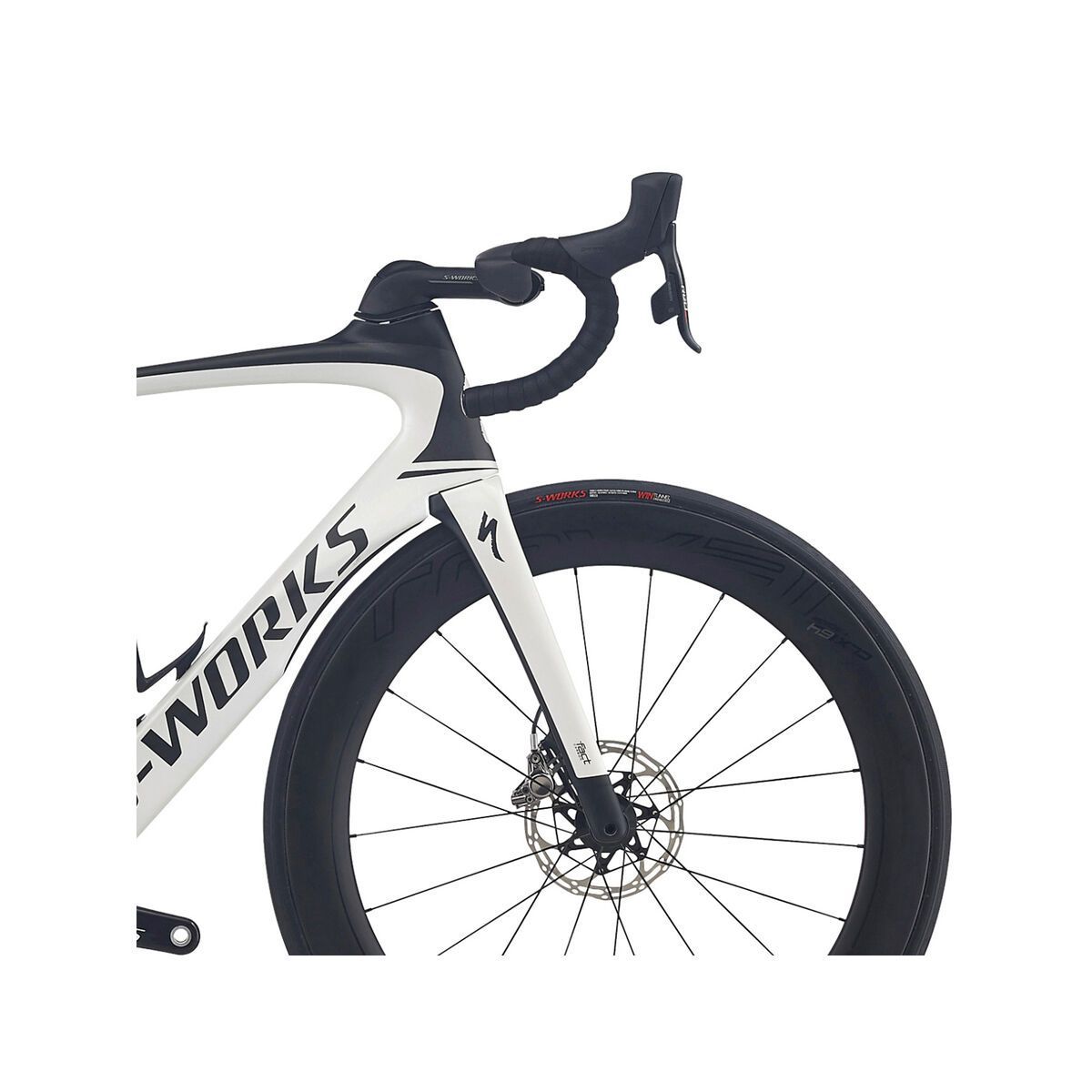 Specialized S-Works Venge ViAS Disc eTap, gloss metallic white/satin carbon/black - Bild 5