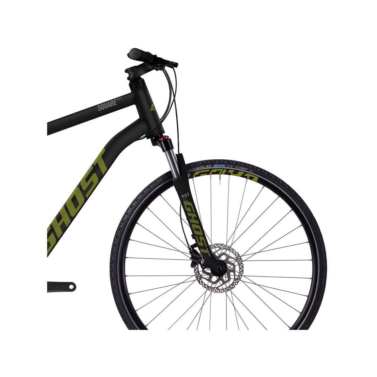 Ghost Square Cross 4, black/limegreen - Bild 5