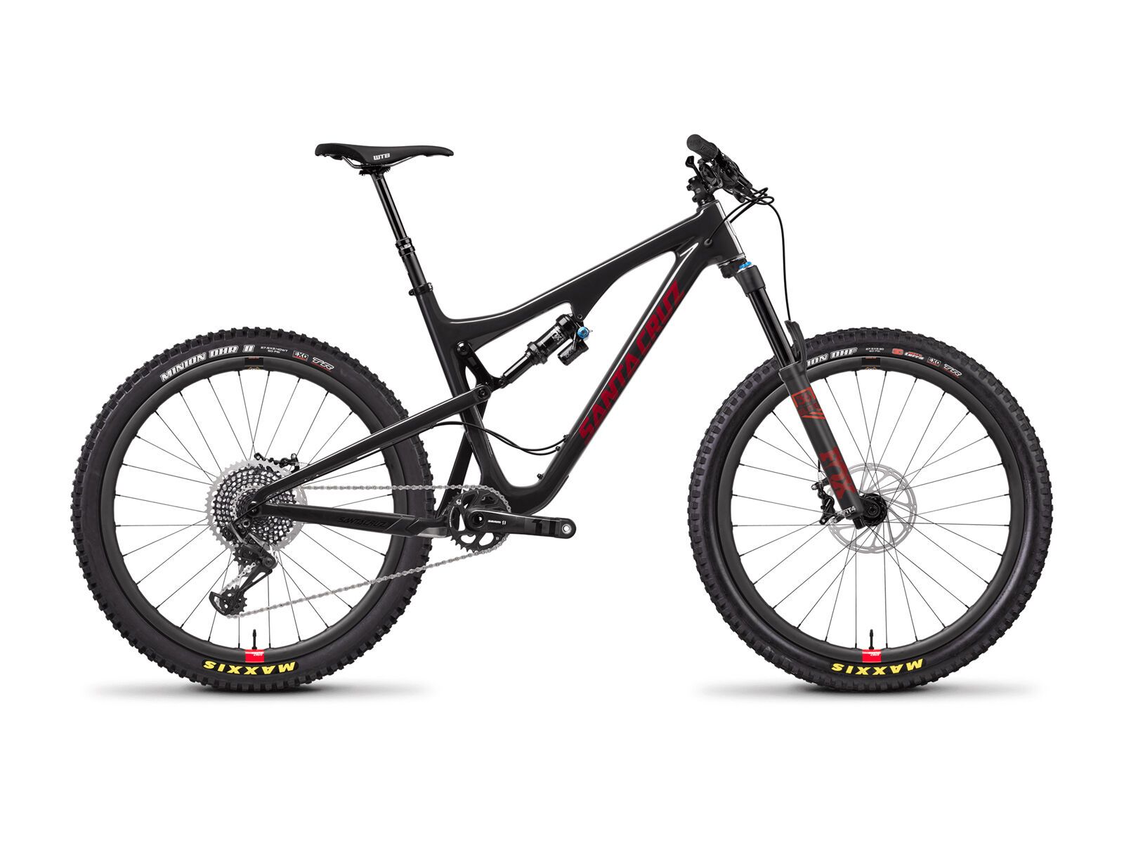 Santa Cruz Bronson CC X01 Reserve, gloss carbon and sriracha - Bild 1