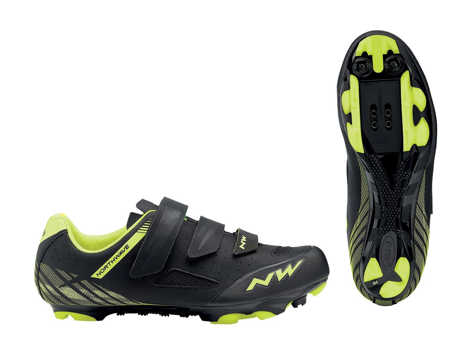 Northwave Origin, black/yellow fluo - Bild 3