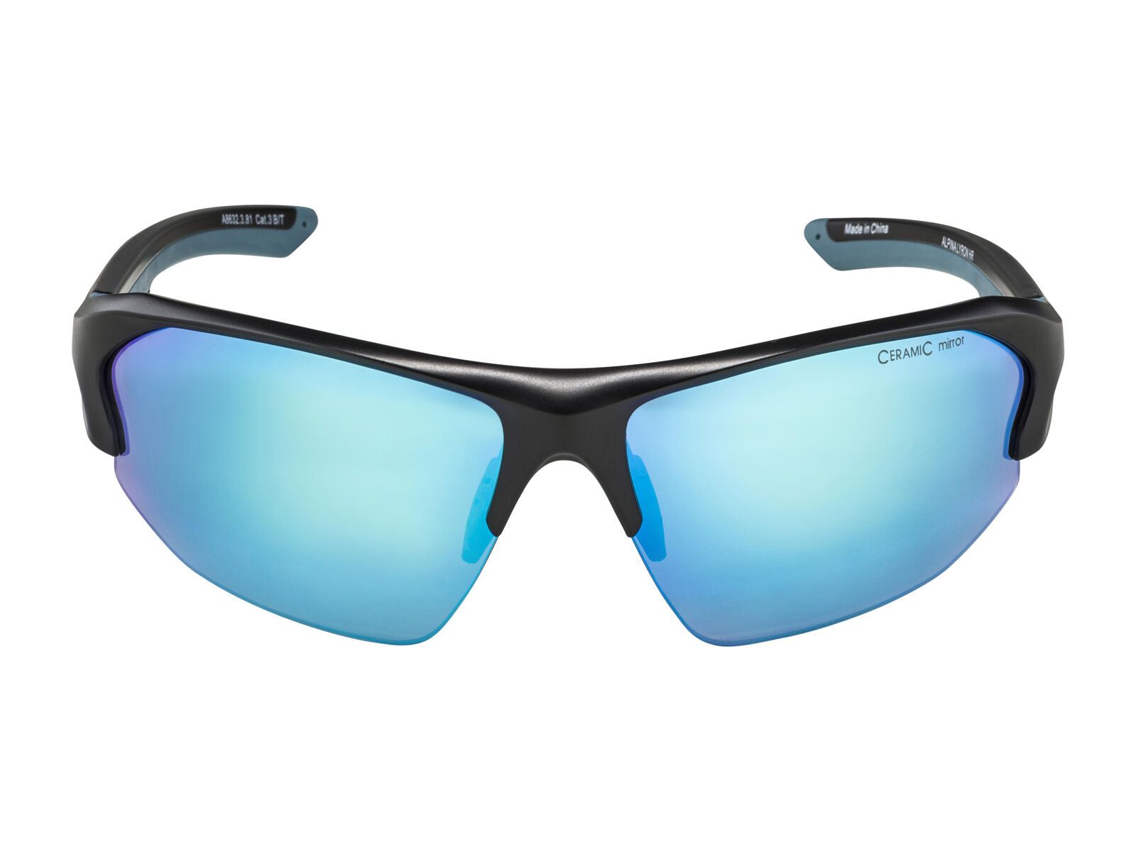 Alpina Lyron HR Mirror Blue, black matt - blue - Bild 3