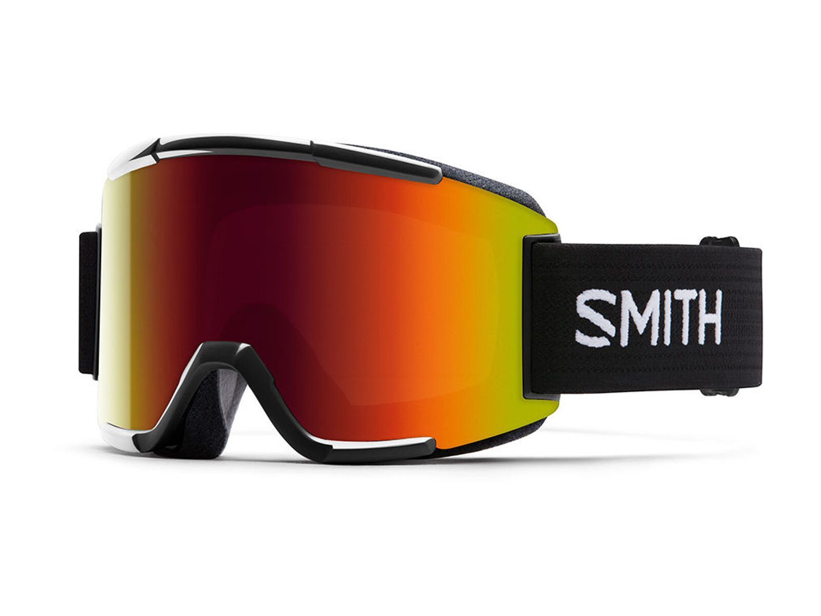 Smith Squad + Spare Lens, black/red sol-x mirror/yellow - Bild 1