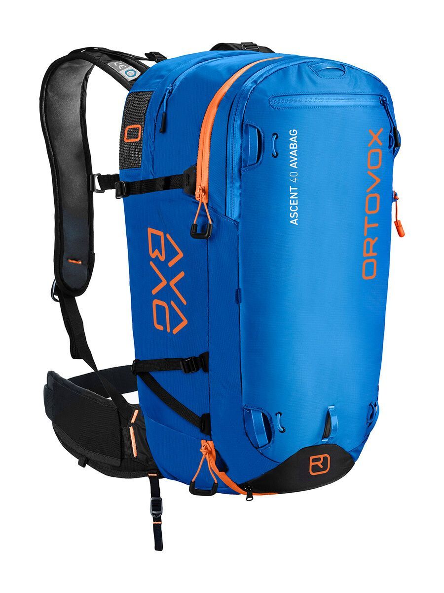 Ortovox Ascent 40 mit Avabag Kit, ohne Kartusche, safety blue | Bild 1