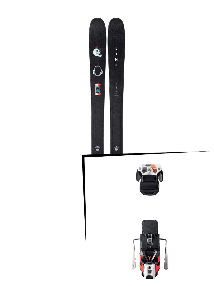 Set: Line Chronic 2019 + Atomic Warden MNC 13 white/black/orange - Bild 1