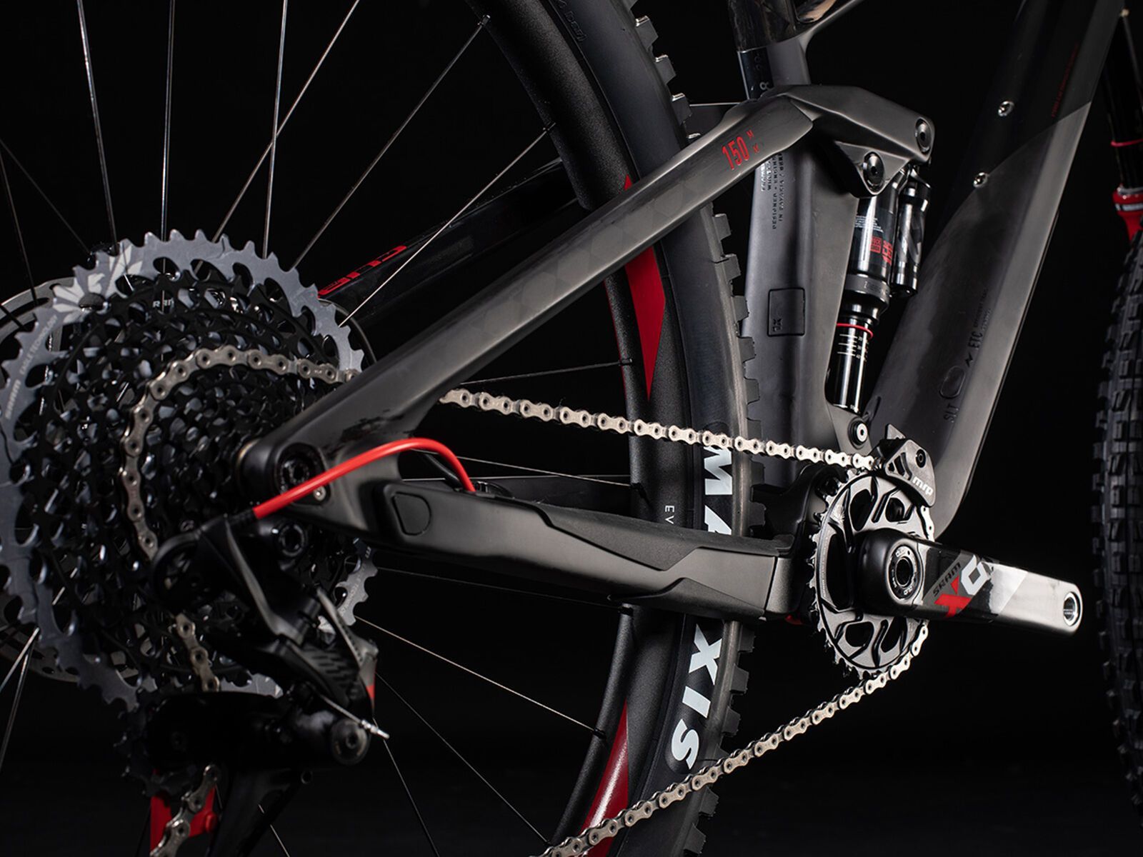 Cube Stereo 150 C:68 SLT 29, carbon´n´red - Bild 4