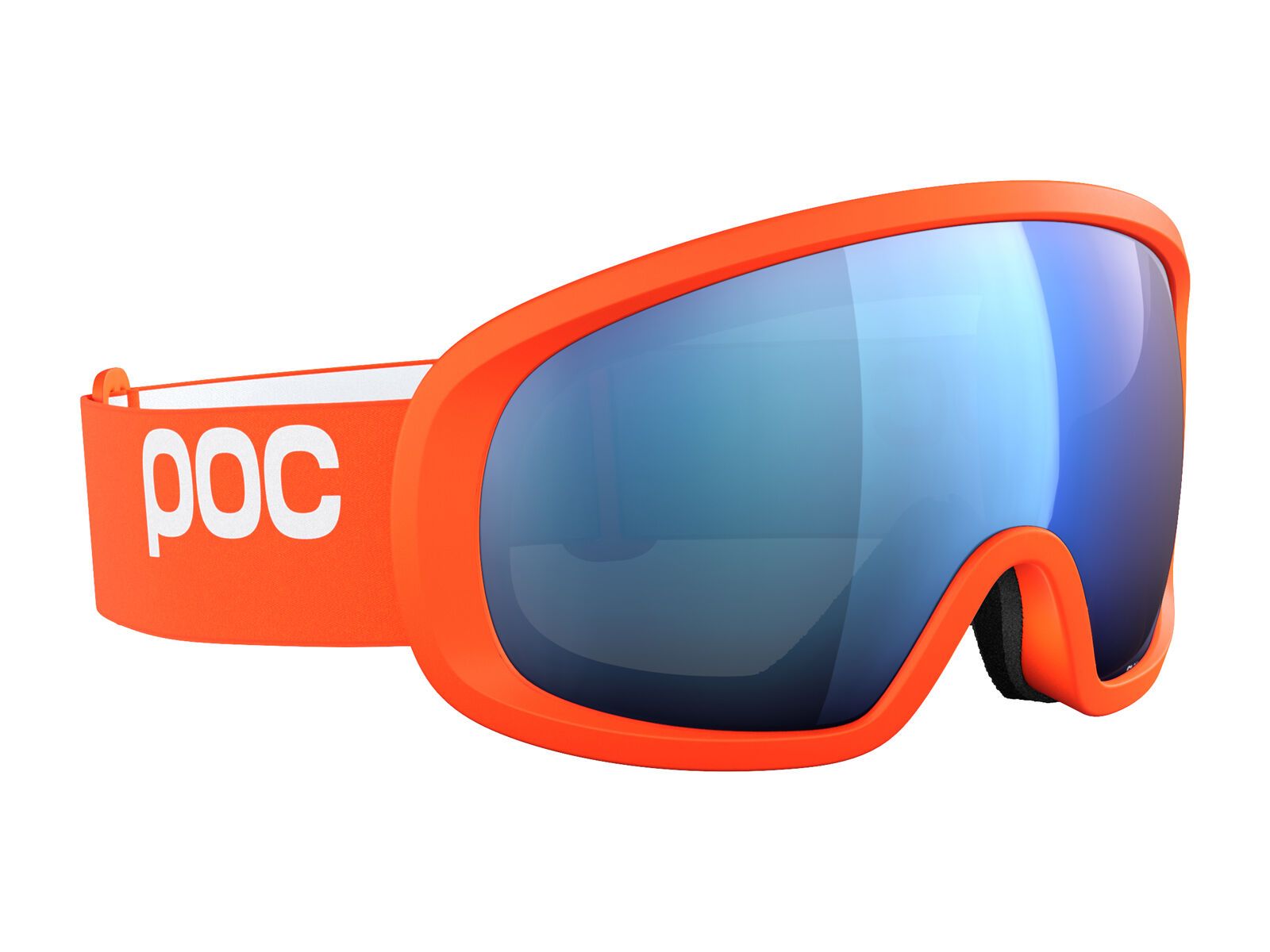 POC Fovea Mid, Clarity Hi. Int. Partly Sunny Blue / zink orange - Bild 3