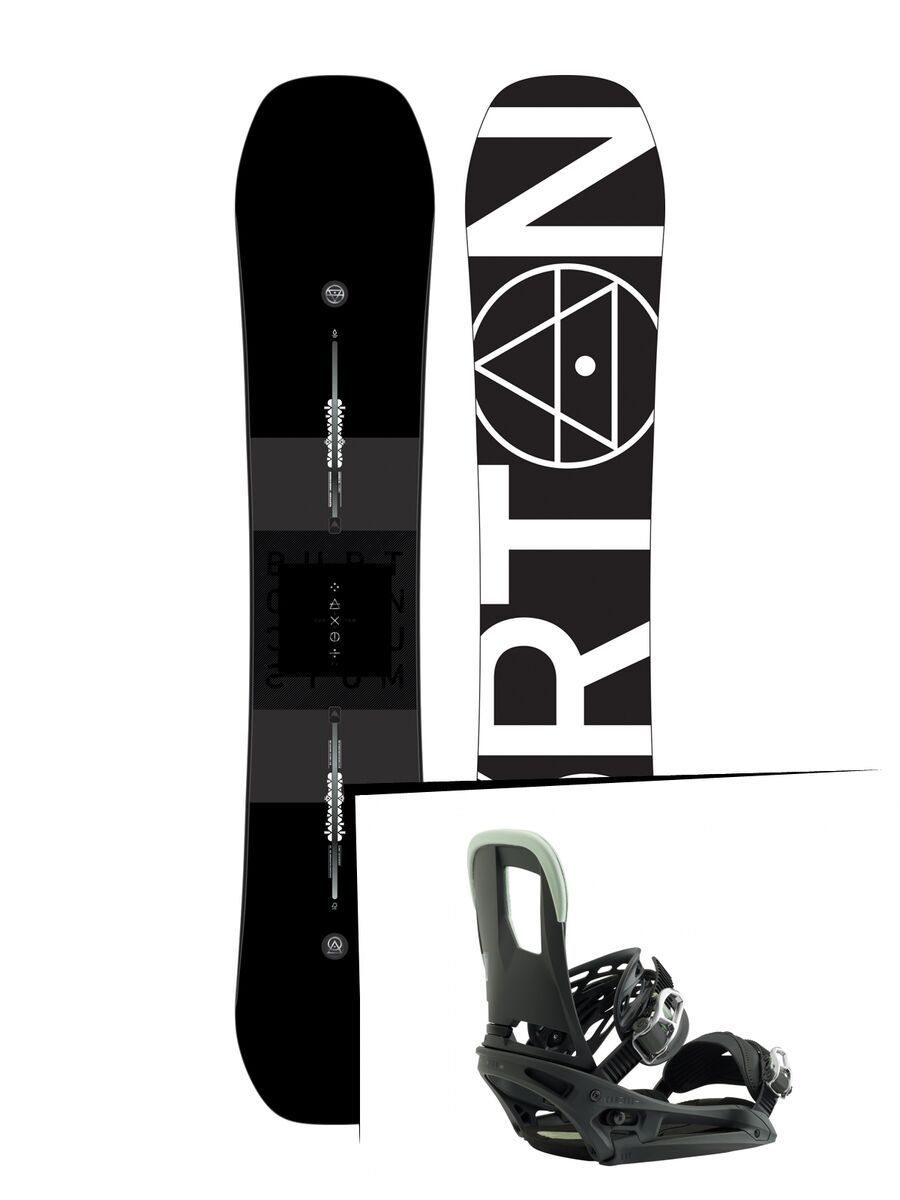 Set: Burton Custom X Flying V 2019 +  Cartel EST (2218387S) - Bild 1