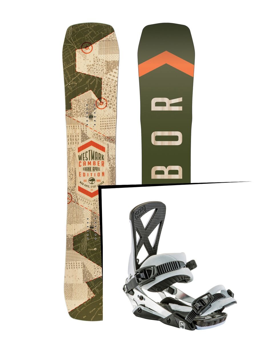 Set: Arbor Westmark Camber 2017 + Nitro Phantom (1691280S) - Bild 1