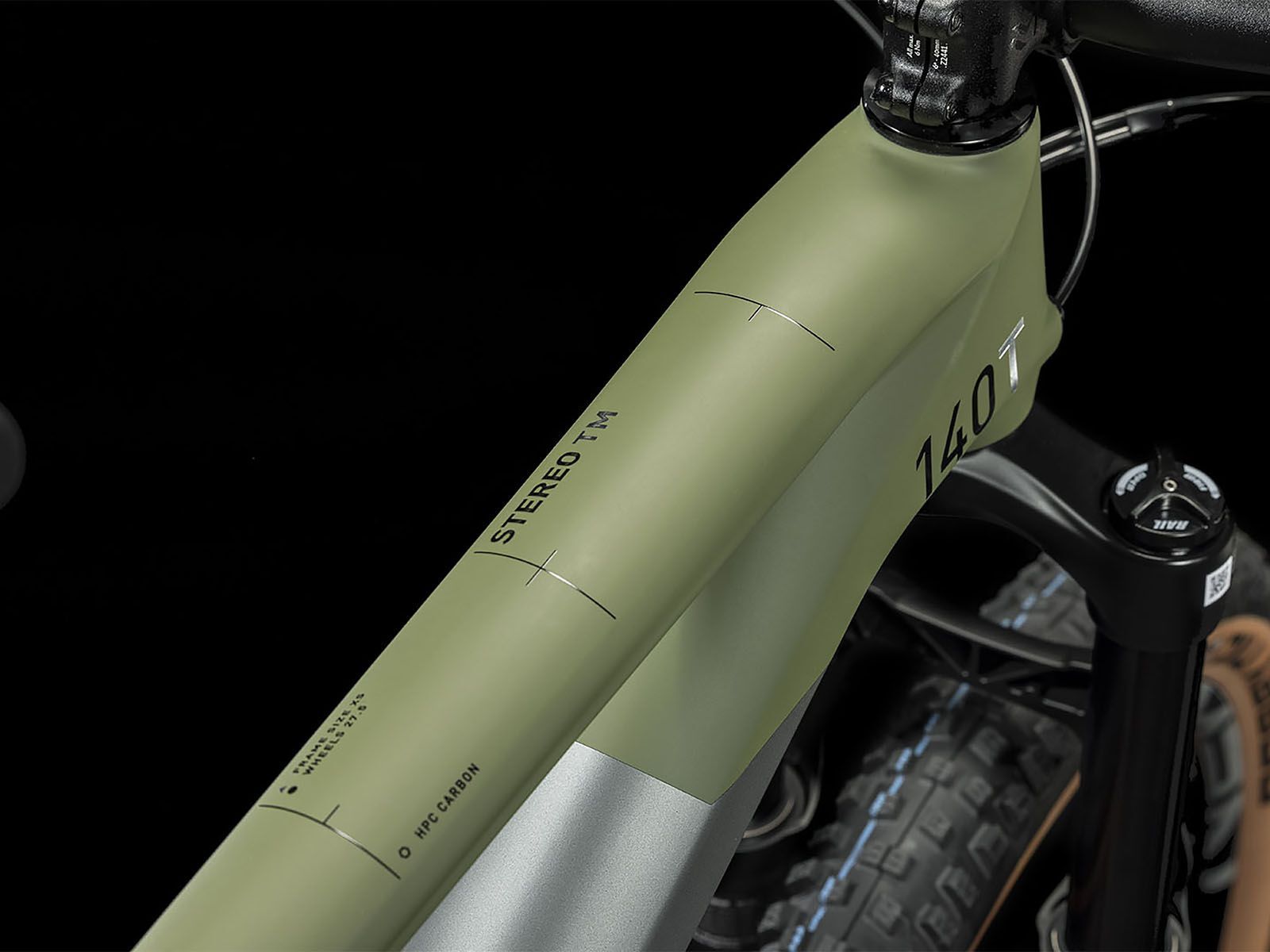 Cube Stereo 140 HPC Rookie, grey´n´olive - Bild 3