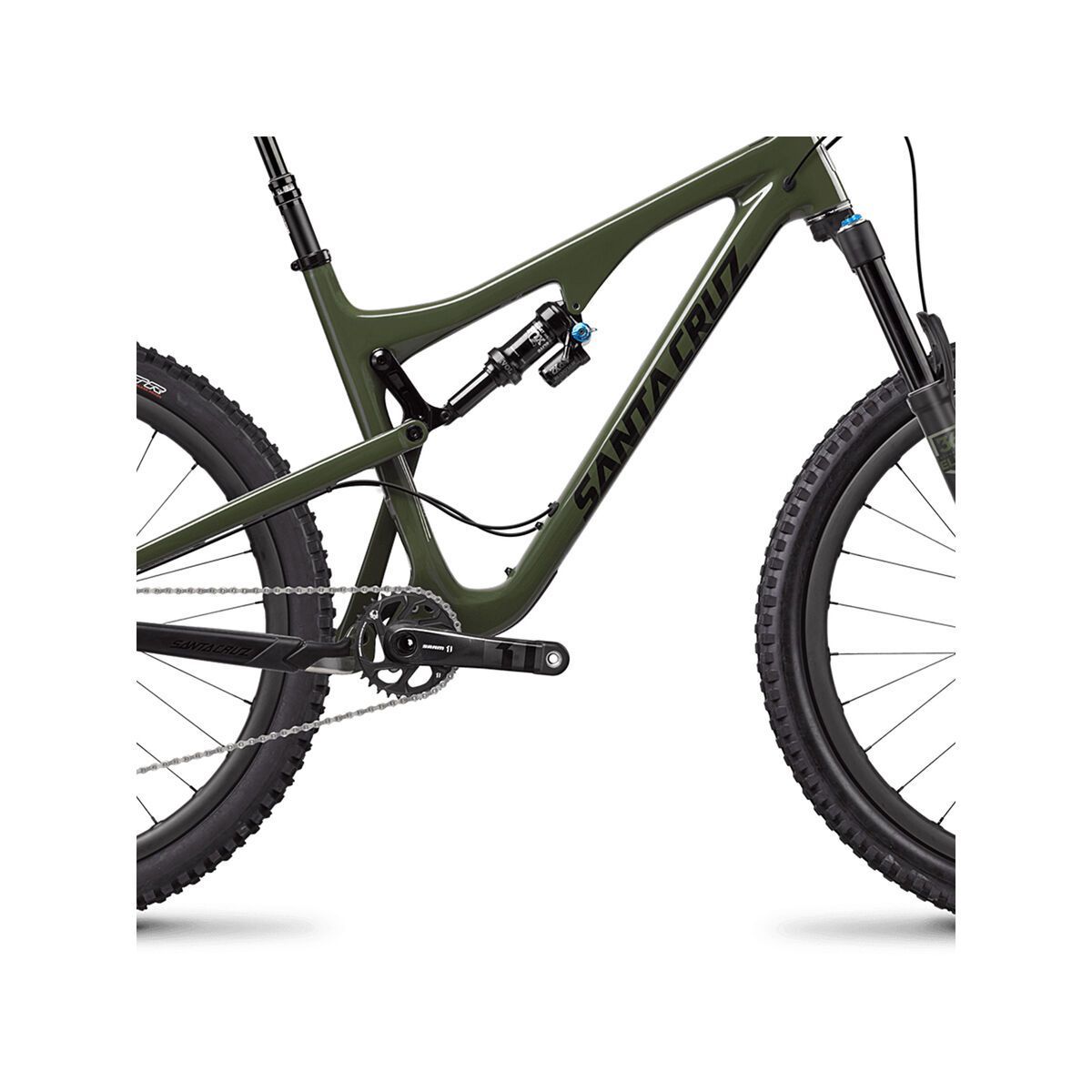 Santa Cruz Bronson CC X01 Reserve, gloss olive and black - Bild 4