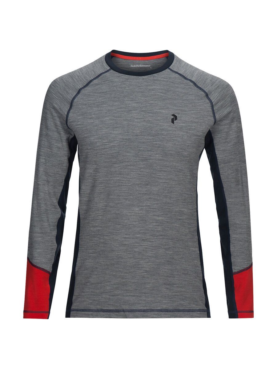 Peak Performance Magic Long Sleeve, grey melange - Bild 1