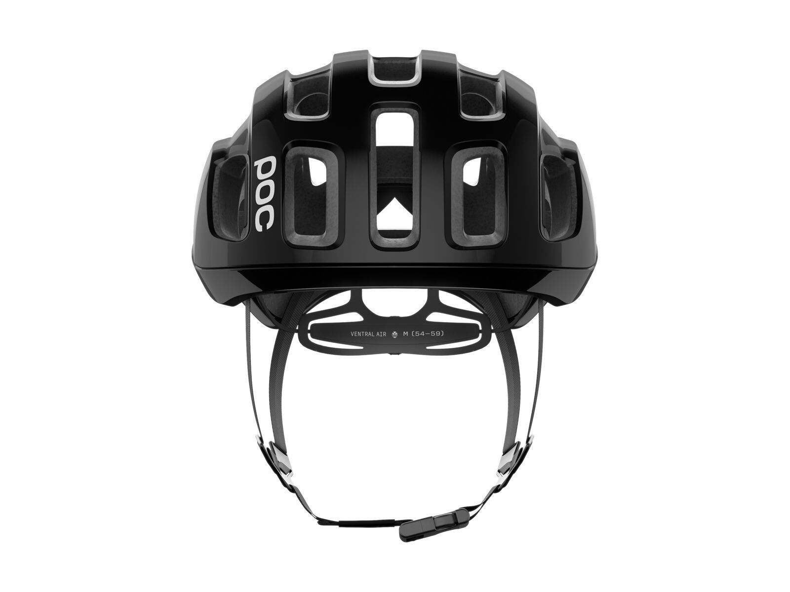 POC Ventral Air MIPS, uranium black matt/hydrogen white w. logo - Bild 2