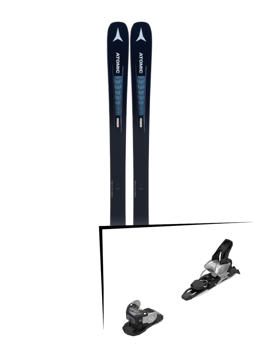 Set: Atomic Vantage 90 TI W 2019 + Salomon Warden MNC 11 silver/black - Bild 1