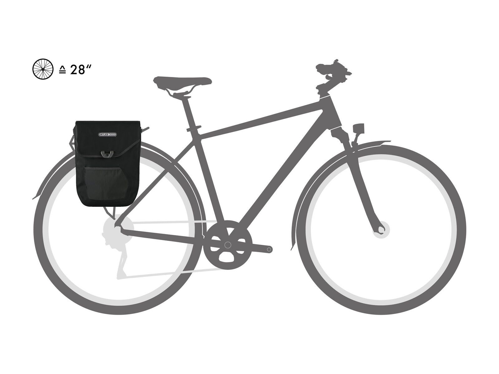 ORTLIEB Pedal-Mate, black - Bild 6