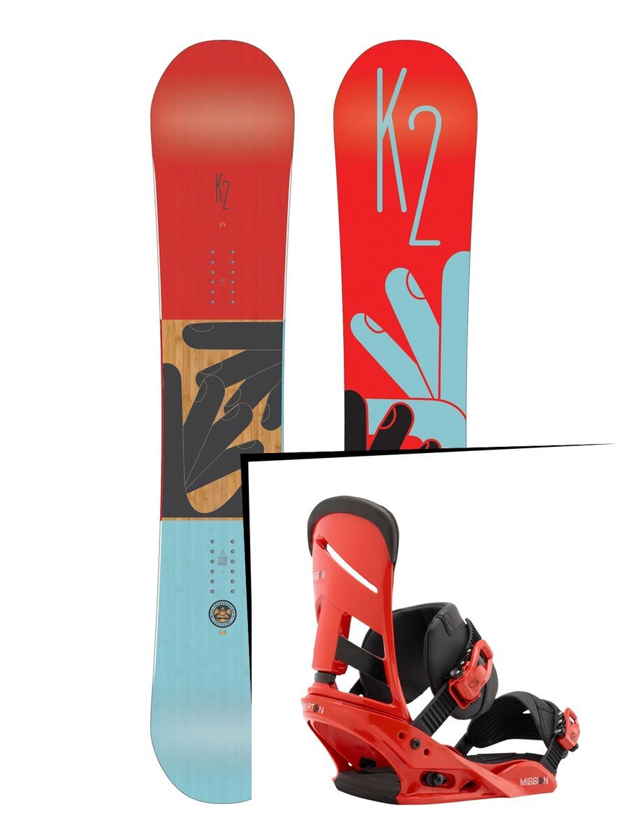 Set: K2 Fastplant 2017 + Burton Mission (1712888S) - Bild 1