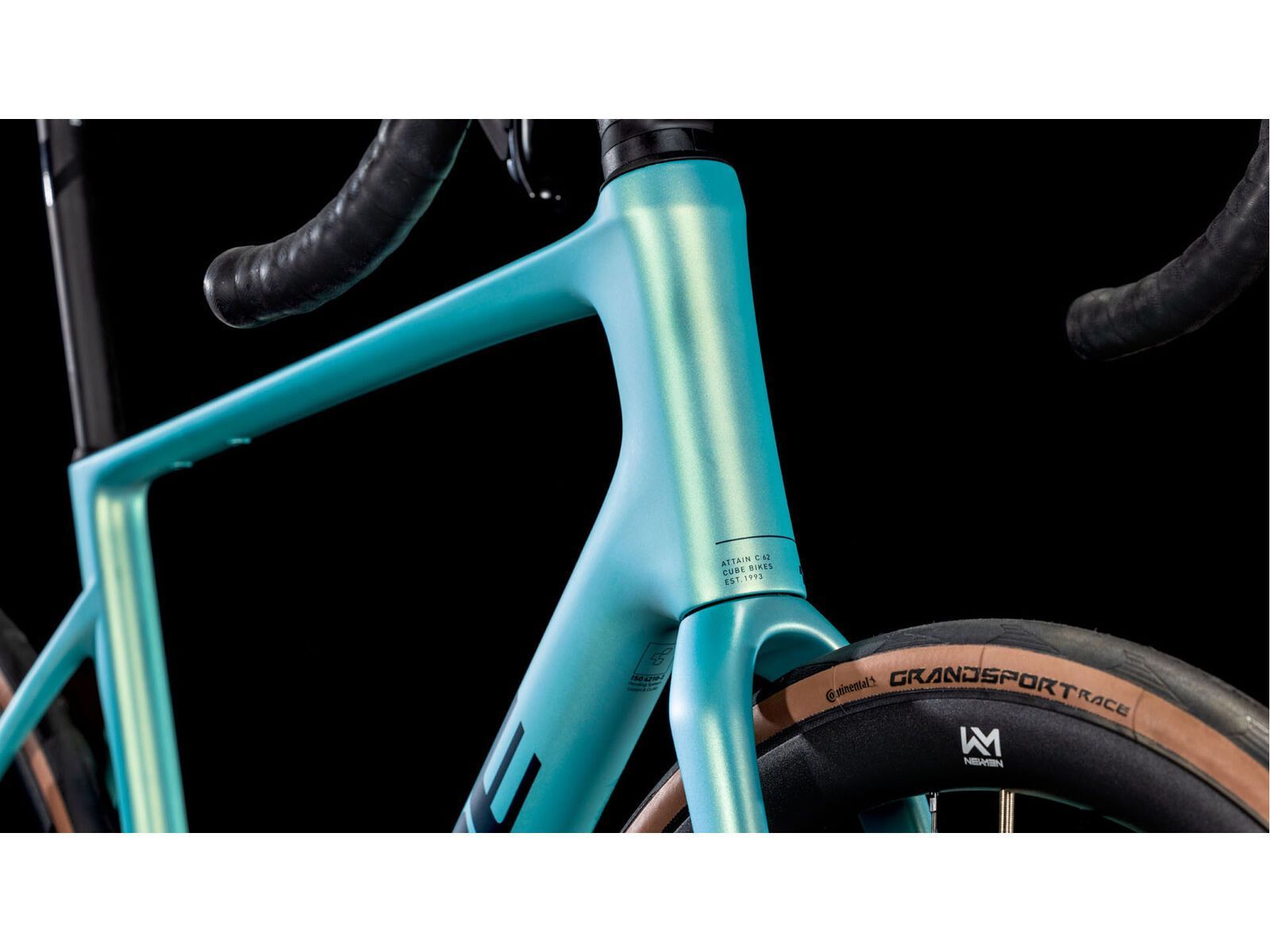 Cube Attain C:62 SLX, lagoon´n´black - Bild 5