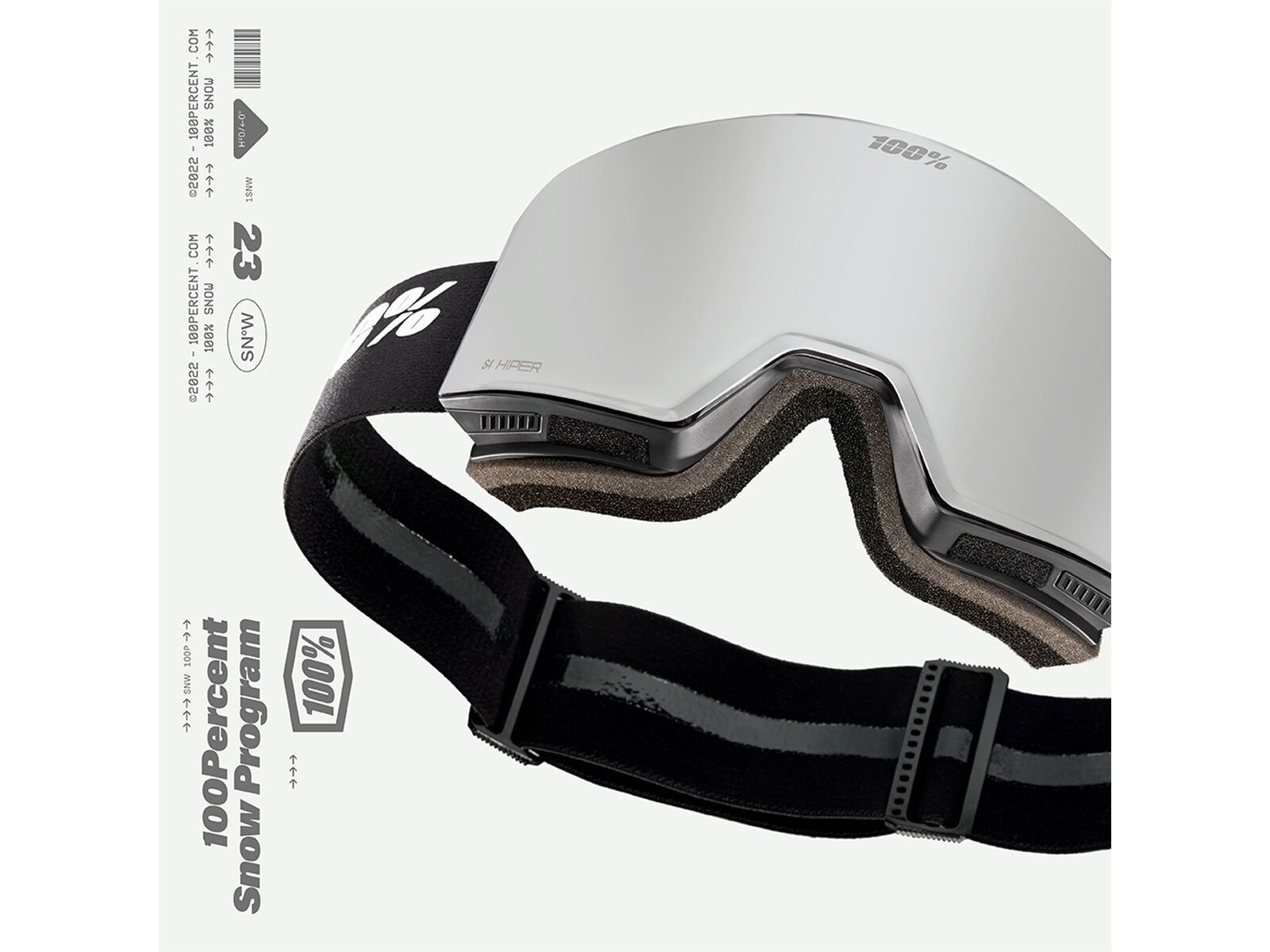 100% Norg, HiPER Grey-Blue w/Silver ML Mi / essential black - Bild 5