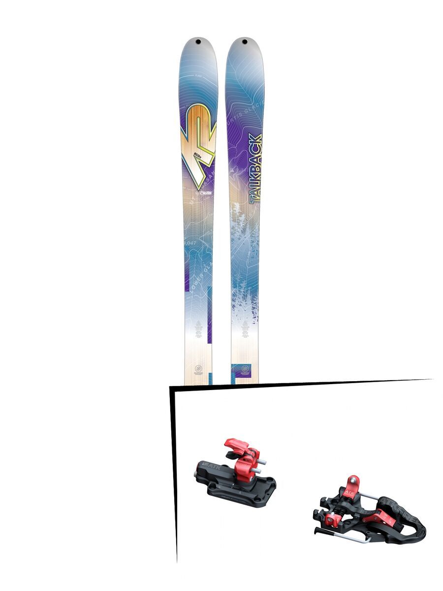 Set: K2 SKI Talkback 88 ECOre 2017 + ATK Raider 12 2.0 (2322437) - Bild 1