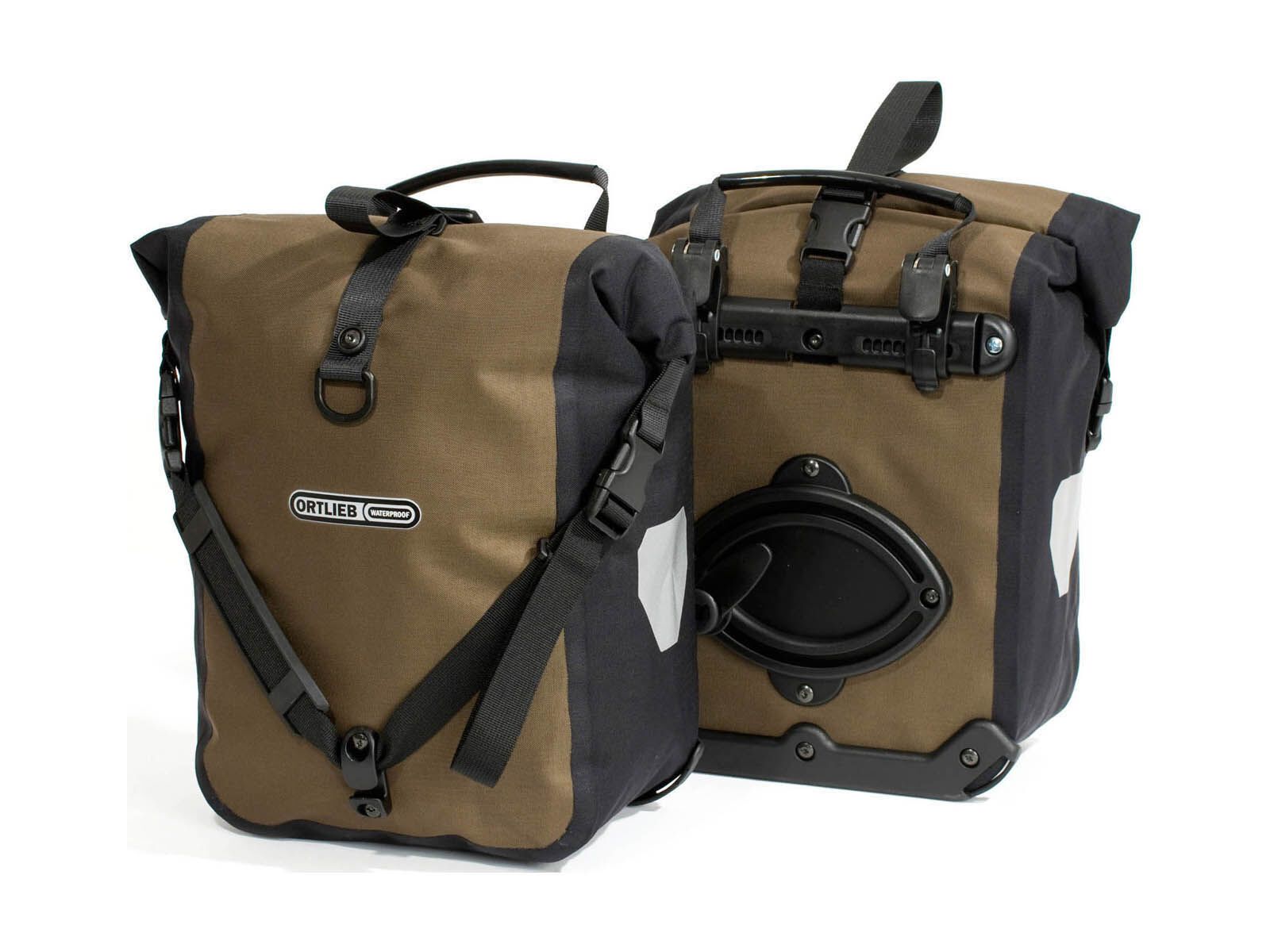 ORTLIEB Front-Roller Plus, haselnuss-schwarz - Bild 1