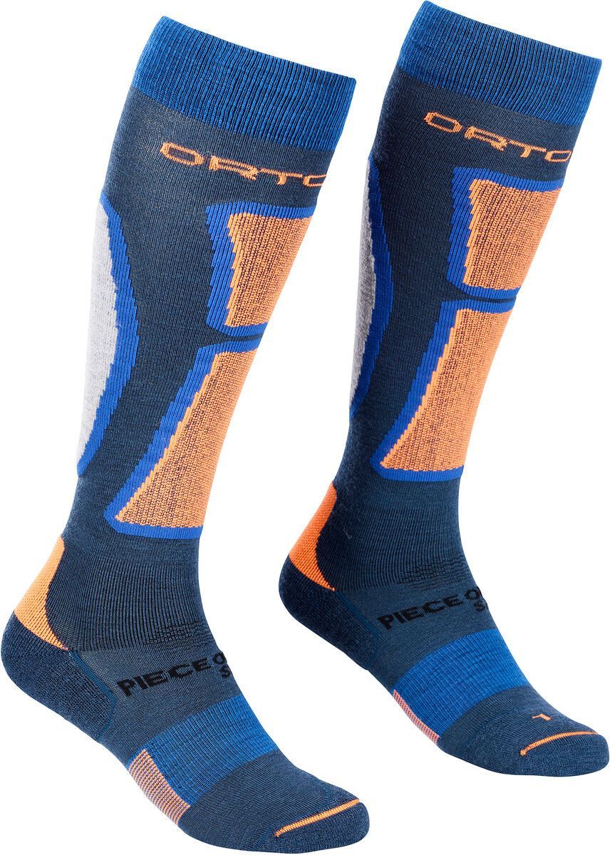 Ortovox Ski Rock'n'Wool Long Socks M, petrol blue - Bild 1