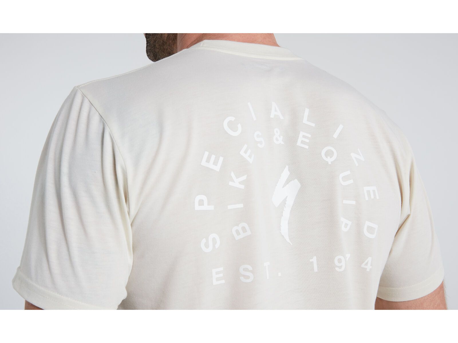 Specialized Stoke Short Sleeve T-Shirt, white mountains - Bild 6